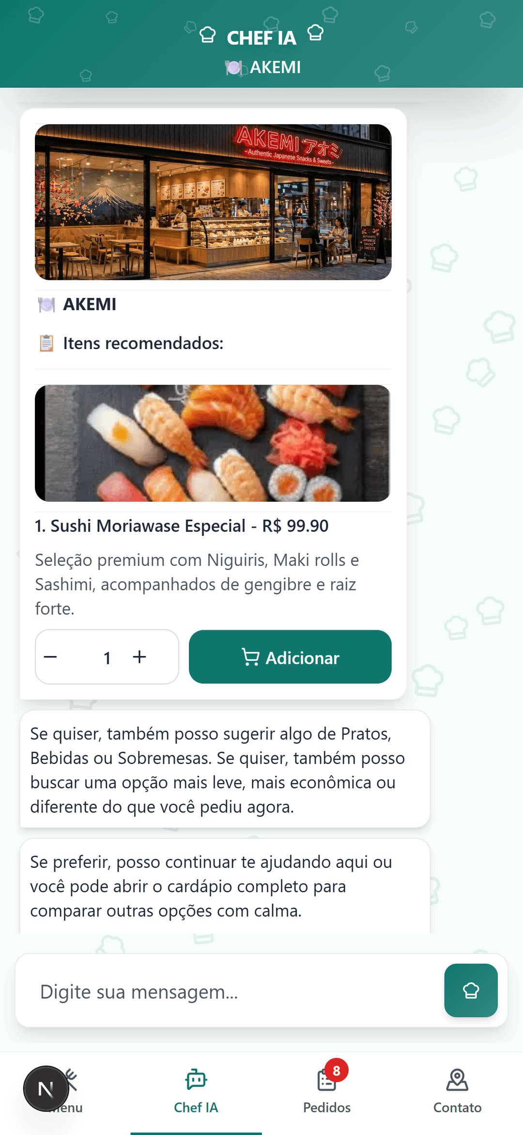Chat inteligente